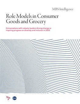 Role Models in Consumer Goods and Grocery