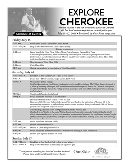 CHEROKEE Immerse Yourself in the Rich and Colorful Culture of Cherokee with Our State’S Unique Experiences, Curated Just for You