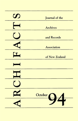 Archifacts October 1994