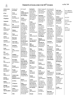 Former State Legislators in the 110Th Congress