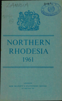 Northern Rhodesia 1961