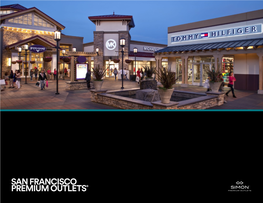 San Francisco Premium Outlets® the Simon Experience — Where Brands & Communities Come Together