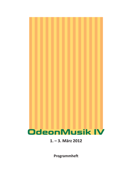 Odeonmusik4 Programmheft A