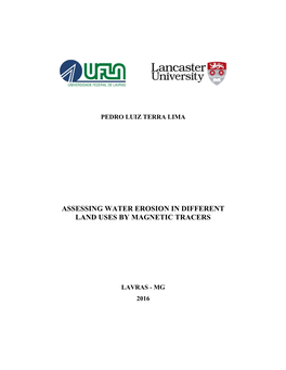 Assessing Water Erosion in Different Land Uses by Magnetic Tracers