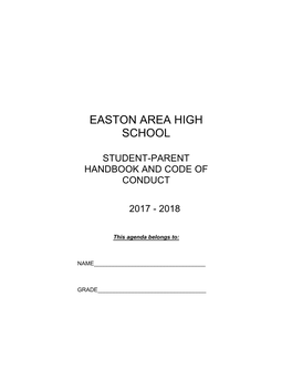 2017-2018 Student Handbook