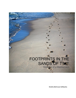 FOOTPRINTS in the SANDS of TIME Memoire of a Maidservant