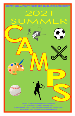 Summer Camp Brochure