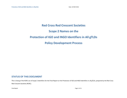 PDP IGO-INGO Final Report