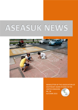Newsletter of the Association of Southeast Asian Studies in the United Kingdom N0
