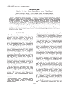 What Do We Know About Chagas Disease in the United States?