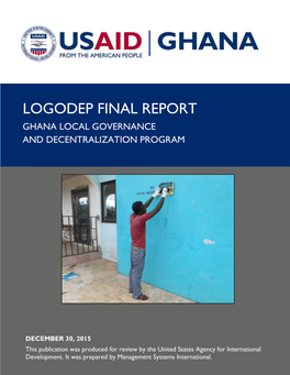 Logodep Final Report