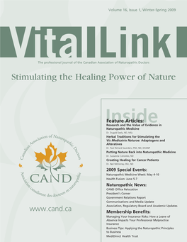 Volume 16, Issue 1, Winter-Spring 2009