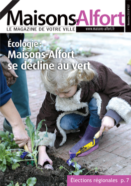 Magazine Maisons-Alfort Novembre 2015