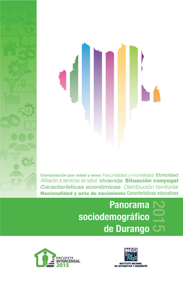 Panorama Sociodemográfico De Durango 2015 INEGI
