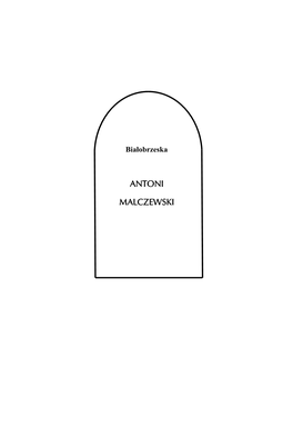 Antoni Malczewski