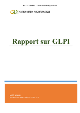 Rapport Sur GLPI