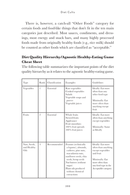 There Is, However, a Catch-All “Other Foods” Category for Certain Foods and Food-Like Things That Don’T Fit in the Ten Main Categories Just Described