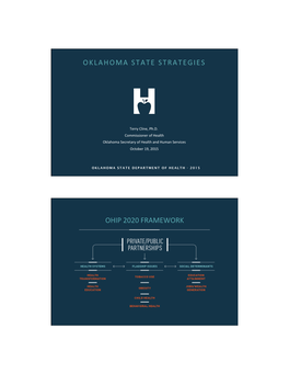 Oklahoma State Strategies Ohip 2020 Framework