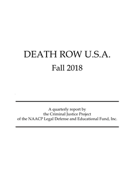 Death Row U.S.A