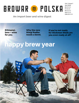 An Import Beer and Wine Digest