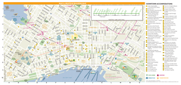 Map A: Seattle Walking Map Downtown Accommodations