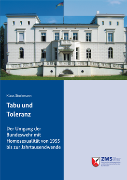 Klaus Storkmann: Tabu Und Toleranz