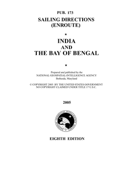 India and the Bay of Bengal
