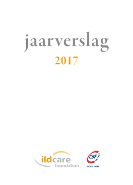 Jaarverslag 2017