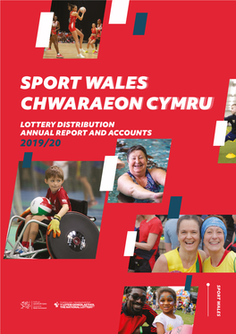 Sports Council for Wales Lottery Distribution Account