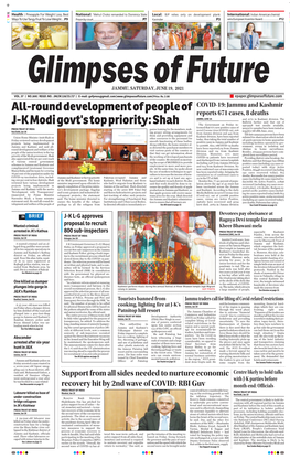 All-Round Development of People of JK Modi Govt's