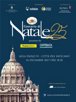 Catalog – Concerto Di Natale 2017