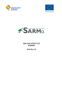 SSM CASE STUDY FILE ALBANIA Activity