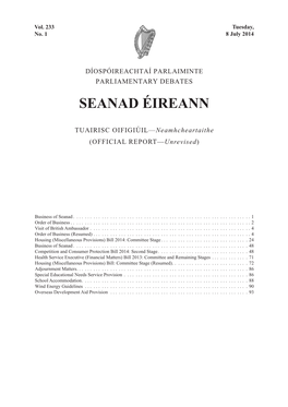 Seanad Éireann