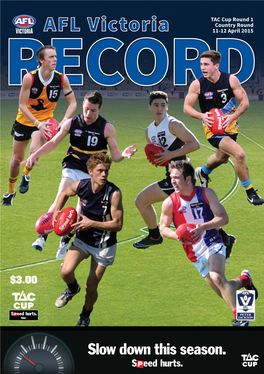 AFL Vic Record Week 4.Indd