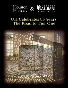 UH Celebrates 85 Years: the Road to Tier One { from the Desk of Mike Pede }