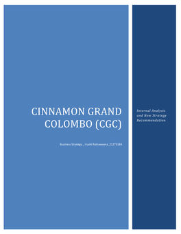 Cinnamon Grand Colombo (CGC)
