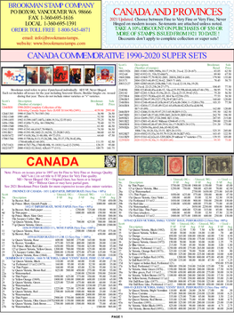 CANADA and PROVINCES FAX 1-360-695-1616 2021 Updated