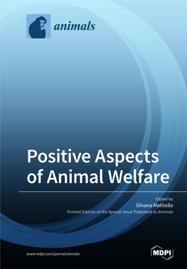 Positive Aspects of Animal Welfare