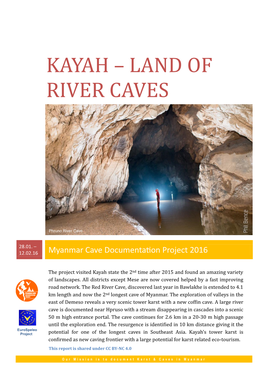 Kayah – Land of River Caves