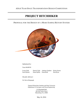 Project Hitchhiker