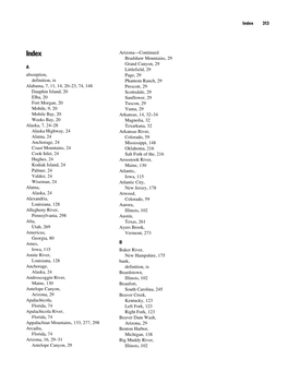 Summary of Significant Floods in the United States and Puerto Rico, 1994 Through 1998 Water Years