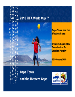 2010 FIFA World Cup ™ Cape Town and the Western Cape