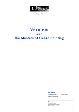 Vermeer and the Masters of Genre Painting