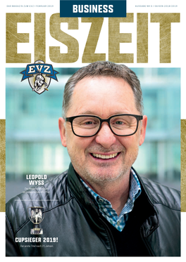 Business AUSGABE NR.5NR.3 | SAISON 2018/2019