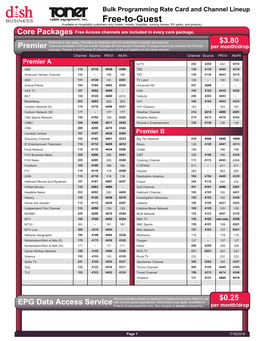 FTG Bulk Rate Card 7.18.2016