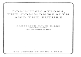 Communications, the Commonwealth and The