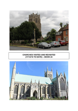Churches Visited and Revisited (17/12/16 to Date) – Book 24