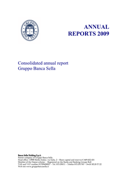 Annual Reports 2009