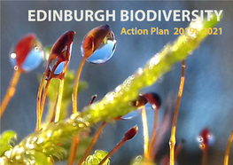 EDINBURGH BIODIVERSITY Action Plan 2019 - 2021