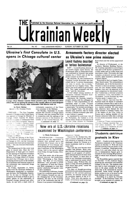 The Ukrainian Weekly 1992